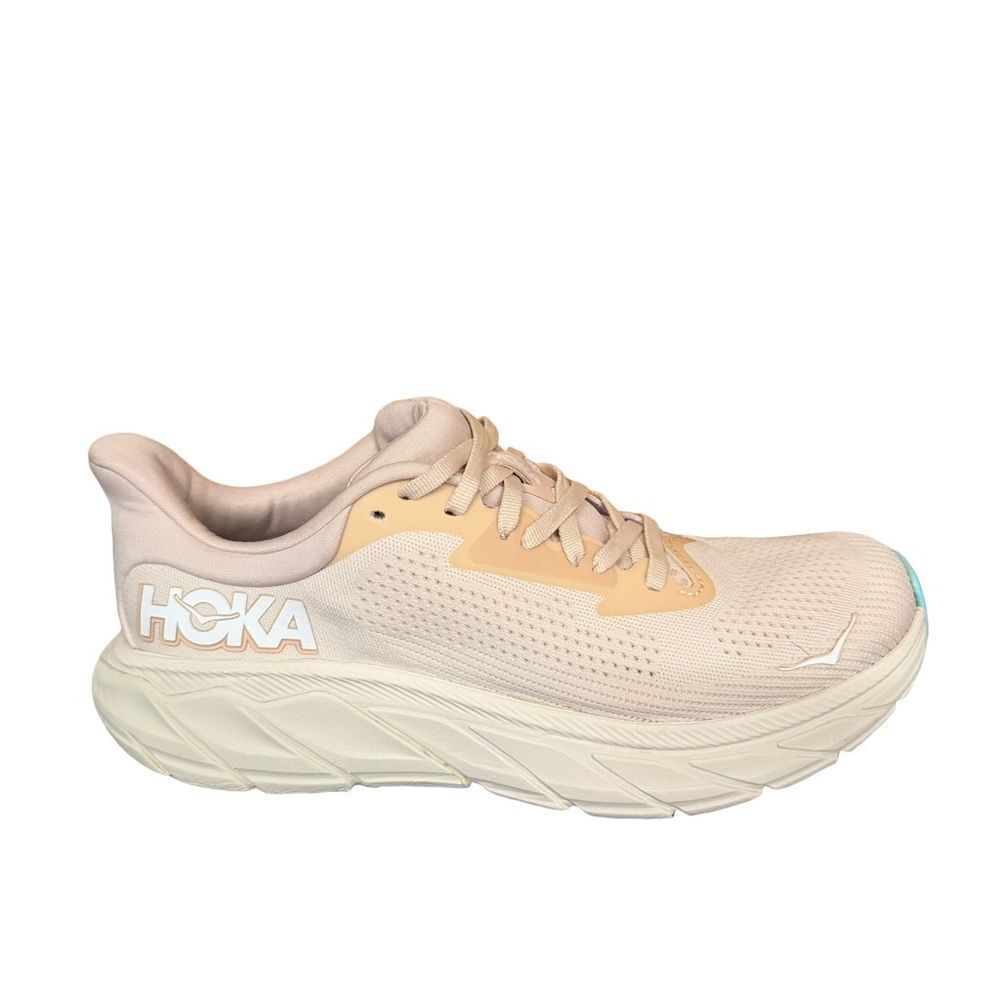 Hoka Women's Beige and Cream Athletic Shoes size 9.5 B